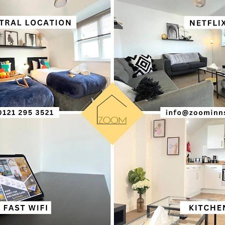 Cosy 2Br Retreat, Near Uni & Qe Hospital, Parking Apartamento Birmingam Exterior foto